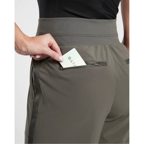 NEW Athleta Nolita Wide Leg Pant Sz 20 Green - Picture 11 of 12